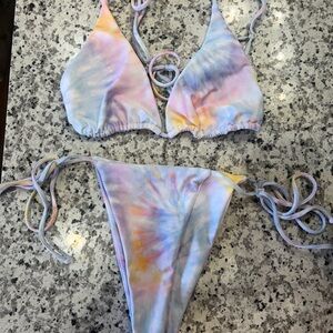 Skatie Pastel Tie-Dye Bikini